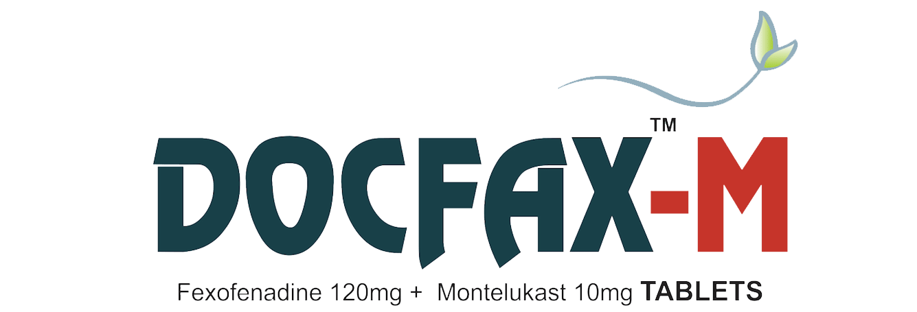 Doclife Pharmaceuticals | Pharma Product 'India' Market| Category: 'Allergy' / 'Rhinitis' | Name: 'Docfax-M' 'Fexofenadine 120mg' + 'Montelukast 10mg' 'tablets' | Controls seasonal and perenial 'Allergic Rhinitis'